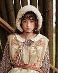 Japanese Cute Lamb Fur Hat – Cozy Warmth with Kawaii Charm