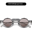 Round Frame Shaped Sunglasses Double Layer women