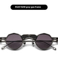 Round Frame Shaped Sunglasses Double Layer women