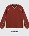Langarm-Top mit Kordelzug und Shrink Saum, UNISEX