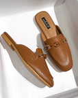 Women’s Closed-Toe Half Slippers – Casual Comfort with Chic Simplicity