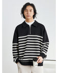 Men’s Korean-Style Lapel Sweater – Effortless Street & Casual Cool
