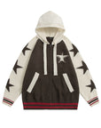 Women’s Vintage Knitted Cardigan Hoodie – Cozy Leisure with Retro Charm