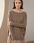 Luxury Cashmere Base Layer Shirt – Ultra-Soft Round Neck Long Sleeve Tee – Timeless Versatility