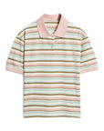 Women's Stripe Polo Shirt – Cotton