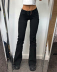 Women Bottoming Black pants