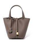 Sac à main en cuir véritable pour femme