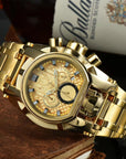 Men’s Oval Dial Quartz Watch – 49mm Stainless Steel