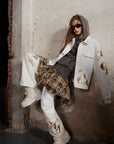 Bestickte Spitzenjacke Damen
