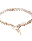 💫 Rose Gold Snake Bracelet – Hypnotic Elegance for Everyday Glam