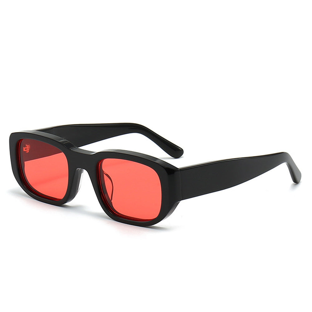 🕶️✨ Lunettes de soleil rétro en nylon épais – Ambiance vintage avec protection moderne