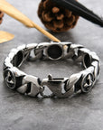 Herrenarmband aus Titanstahl