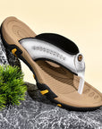 Genuine Leather Flip Flops Outdoor Wear Non-slip