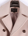Men’s Extra-Long Sweater Coat with Belt – Refined Winter Statement