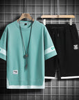 The Elevated Essentials: Men’s Waffle-Knit Lounge Set