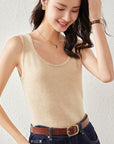 Pull en cachemire pour femme - Pull ample en maille (caraco style intellectuel)