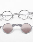 Round Frame Shaped Sunglasses Double Layer women