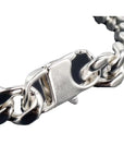 Men’s Titanium Steel Necklace & Bracelet Set - Mechanical Water Wave Chain (Numbers/Text Design, 20cm, Unisex Ins Style Jewelry)