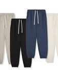 Schwere Baumwollhose für Herren – Freizeithose mit geradem Bein (Schwarz/Graublau/Apricot/Hellbraun) – Amerikanischer Retro-Stil (S-XXL)