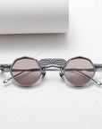 Round Frame Shaped Sunglasses Double Layer women