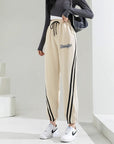 Women's Ankle-tied Straight Trousers