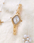Women’s Luxury Diamond Bracelet Watch – Elegant Waterproof Fashion Timepiece