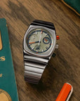 Men's Sports Mechanical Watch – 6-Color Luxury Chronograph – Stainless Steel Bracelet