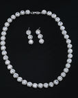👑 Women’s Minimalist Bridal Jewelry Set – Timeless & Feminine