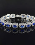 Women’s Geometric Gemstones Bracelet – Affordable Luxury