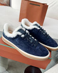 Genuine Leather Preppy Style Men's Training Shoes – Classic Cowhide Low-Top for Daily Wear & Hiking