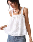French Minority Lace Embroidery Camisole Loose Lace Shirt