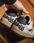 Men's Premium Leather Sneakers - Sand Brown Crack Design Flat Heel Shoes (38-45) - All-Match Everyday Walking Shoes