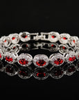 Women’s Geometric Gemstones Bracelet – Affordable Luxury