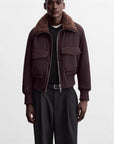 🧥🔥 Men's Stand-Up Collar Cotton-Padded Coat – Urban Winter Armor