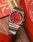 Men's Sports Mechanical Watch – 6-Color Luxury Chronograph – Stainless Steel Bracelet