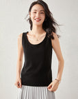 Pull en cachemire pour femme - Pull ample en maille (caraco style intellectuel)