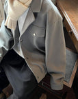✈️ Thick Wool Pilot Jacket – Rugged Warmth Meets Aviation Heritage