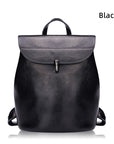 š Premium Leather Women's Backpack ā Timeless & Spacious