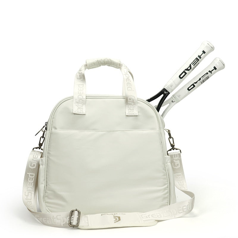 ๐พ Tennis & Badminton Backpack โ Premium Nylon Sports Bag (Holds 2-3 Rackets) โ Gym & Court Essential