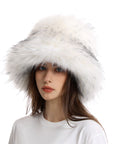 Winter Warm Thickened Faux Fur Hat – Cozy Elegance with European Style