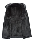 Real Leather With Fleece Lining ThickenG Men's Leather Jacket