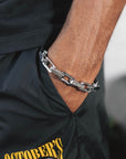 🎋 Titanium Steel Bamboo Bracelet – Zen Modernist Style