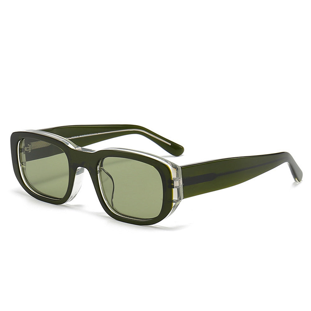 🕶️✨ Lunettes de soleil rétro en nylon épais – Ambiance vintage avec protection moderne