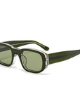 🕶️✨ Thick Plate Retro Nylon Sunglasses – Vintage Vibes with Modern Protection