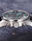 Men's Luminous Sapphire Watch – 100M Waterproof Quartz Timepiece (Blue/Green/Black) – Night Glow Feature