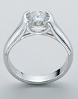 Bague Moissanite 2 carats FEMME