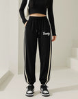 Women's Ankle-tied Straight Trousers