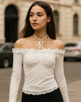 👚 Women’s Streetwear Long-Sleeve Tee – Edgy & Cool
