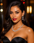 👑 Women’s Minimalist Bridal Jewelry Set – Timeless & Feminine