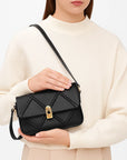 Women's Genuine Leather Underarm Bag – European Crossbody (22x14cm) – Soft Two-Layer Cowhide